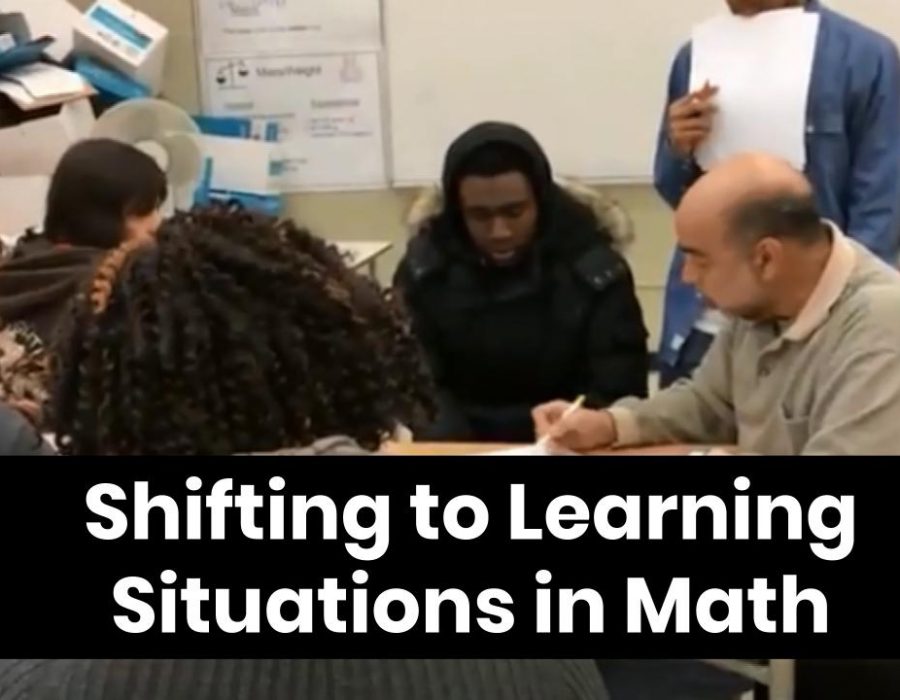 Shifting to Learning Situations in Math